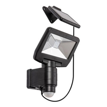 Rabalux - LED Ηλιακός προβολέας με αισθητήρα LED/5W/3,7V IP44 2500 mAh