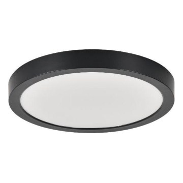 Rabalux - LED οροφιαίο φωτιστικό μπάνιου LED/30W/230V διάμ. 30 cm IP44 μαύρο