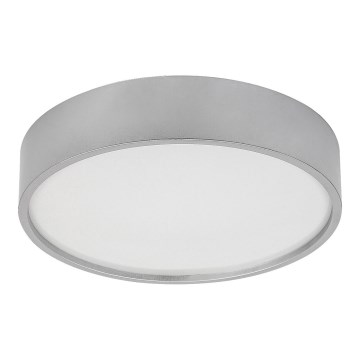 Rabalux - LED Οροφωτιστικό LED/18W/230V IP44 4000K ασημί διάμετρος 28 εκ.