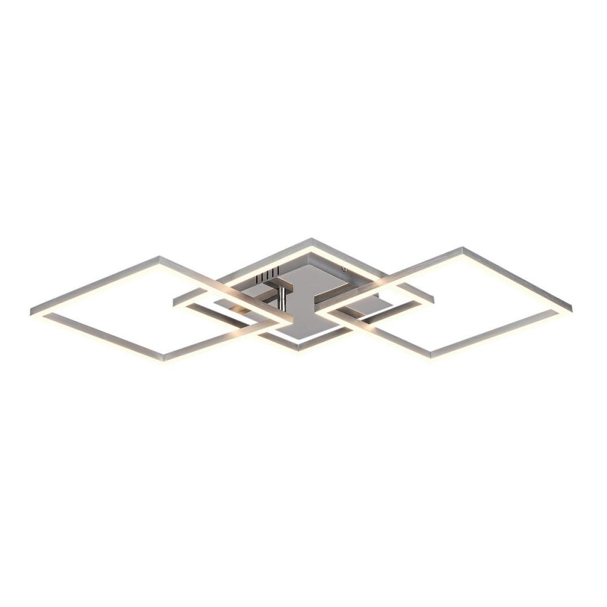 Rabalux - LED Πλαφονιέρα οροφής LED/43W/230V γυαλιστερό χρώμιο