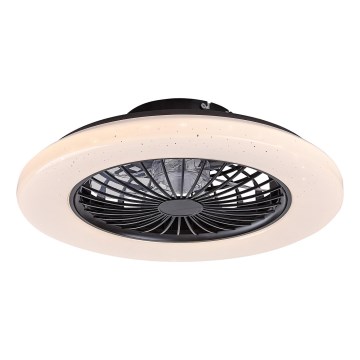 Rabalux - LED Φωτιστικό οροφής dimmable με ανεμιστήρα LED/48W/230V 3000-6500K + τηλεχειριστήριο