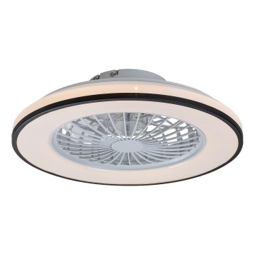 Rabalux - LED Φωτιστικό οροφής dimmable με ανεμιστήρα LED/48W/230V 3000-6500K + τηλεχειριστήριο