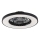 Rabalux - LED Φωτιστικό οροφής dimmable με ανεμιστήρα LED/72W/230V 3000-6500K + τηλεχειριστήριο