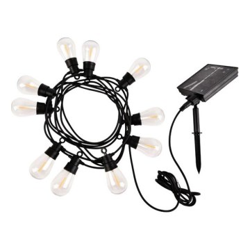 Rabalux - Ηλιακά λαμπάκια LED LED/3,6W/3,7V 6,5 m 1200mAh IP44