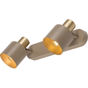 Rabalux - Σποτ φωτιστικό 2xE14/10W/230V μπεζ
