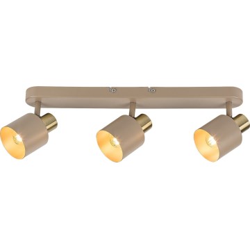 Rabalux - Σποτ φωτιστικό 3xE14/10W/230V μπεζ