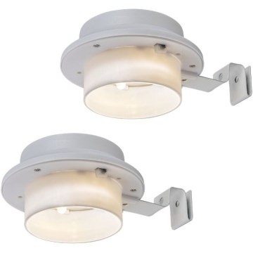 Rabalux -ΣΕΤ 2x LED ηλιακό επιτοίχιο φωτιστικό LED/0,06W/1,2V 300 mAh IP44