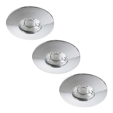 Rabalux - ΣΕΤ 3xLED Χωνευτό φως μπάνιου 3xLED/4W/230V IP44