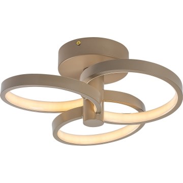 Rabalux - Ρυθμιζόμενο φωτιστικό οροφής LED 32W/230V 3000-6500K Ø 31 cm μπεζ, με τηλεχειριστήριο