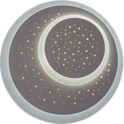 Rabalux - Ρυθμιζόμενο LED φωτιστικό οροφής LED/47W/230V 3000-6000K + τηλεχειριστήριο διάμ. 48 εκ.