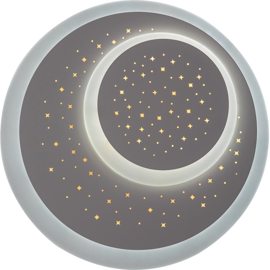 Rabalux - Ρυθμιζόμενο LED φωτιστικό οροφής LED/47W/230V 3000-6000K + τηλεχειριστήριο διάμ. 48 εκ.