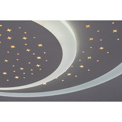 Rabalux - Ρυθμιζόμενο LED φωτιστικό οροφής LED/47W/230V 3000-6000K + τηλεχειριστήριο διάμ. 48 εκ.