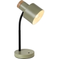 Rabalux - Επιτραπέζιο φωτιστικό 1xE27/20W/230V χακί