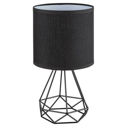 Rabalux - Επιτραπέζιο φωτιστικό  E14/40W/230V μαύρο