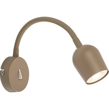 Rabalux - Επιτοίχιο φωτιστικό σποτ 1xGU10/15W/230V μπεζ