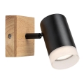 Rabalux - Επιτοίχιο φωτιστικό spot 1xGU10/5W/230V δρυς