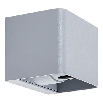 Rabalux - Επιτοίχιο φωτιστικό εξωτερικού χώρου LED LED/10W/230V IP54 γκρι