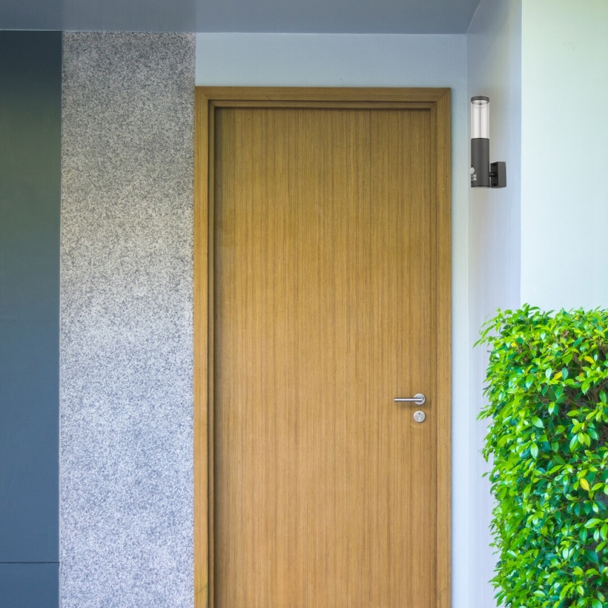 Rabalux - Επιτοίχιο φωτιστικό εξωτερικού χώρου με αισθητήρα 1xGU10/7W/230V IP44