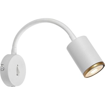 Rabalux - Επιτοίχιο σποτ 1xGU10/15W/230V λευκό