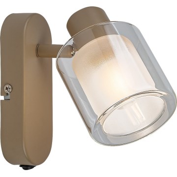 Rabalux - Επιτοίχιο σποτ φωτιστικό 1xE14/15W/230V