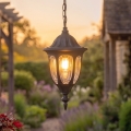 Rabalux - Εξωτερικό φωτιστικό οροφής 1xE27/60W/230V IP43 μαύρο