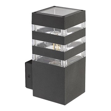 Rabalux - Εξωτερικό επιτοίχιο φωτιστικό 1xE27/12W/230V IP44