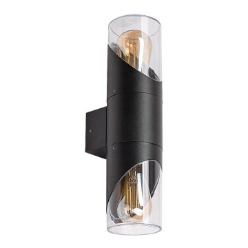 Rabalux - Εξωτερικό επιτοίχιο φωτιστικό 2xE27/28W/230V IP54