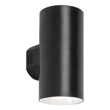 Rabalux - Επιτοίχιο φωτιστικό εξωτερικού χώρου LED LED/18W/230V 2700/4000/6500K IP65 μαύρο
