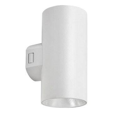 Rabalux - Επιτοίχιο φωτιστικό εξωτερικού χώρου LED LED/18W/230V 2700/4000/6500K IP65 λευκό
