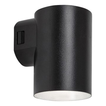 Rabalux - Επιτοίχιο φωτιστικό εξωτερικού χώρου LED LED/9W/230V 2700/4000/6500K IP65 μαύρο