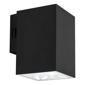 Rabalux - Επιτοίχιο φωτιστικό εξωτερικού χώρου LED LED/9W/230V 2700/4000/6500K IP65 μαύρο