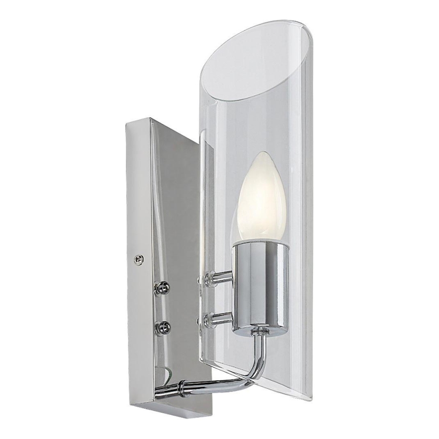 Rabalux - Επιτοίχιο φωτιστικό μπάνιου 1xE14/12W/230V IP44 γυαλιστερό χρώμιο