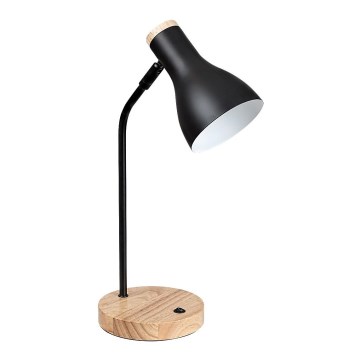 Rabalux - Επιτραπέζιο φωτιστικό 1xE14/25W/230V από καουτσουκόδεντρο