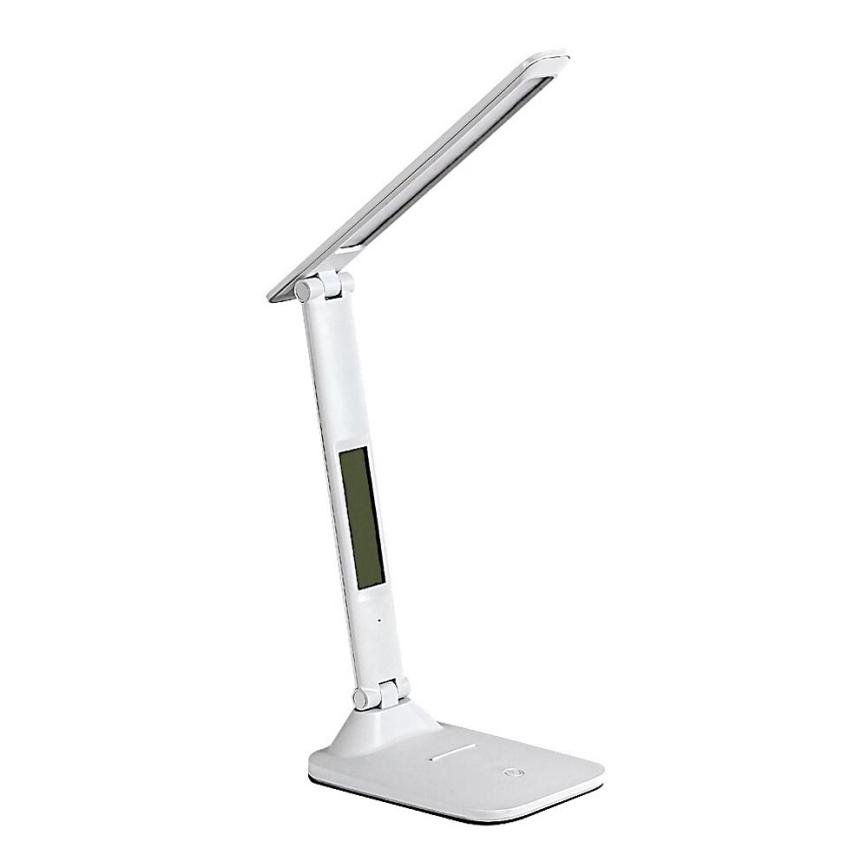 Rabalux - Επιτραπέζιο φωτιστικό LED Dimmable με οθόνη	 LED/5W/5V 2600mAh 3000-6000K