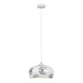 Rabalux - Ζωγραφισμένο φωτιστικό GINGER 1xE27/60W/230V