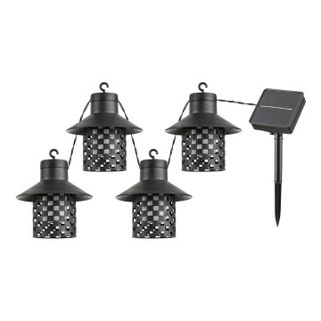 Rabalux - Ηλιακό φωτιστικό LED 8xLED/0,1W/1,2V IP44 1200 mAh