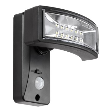 Rabalux - Ηλιακό φωτιστικό LED με αισθητήρα LED/2,4W/3,7V IP44