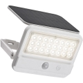 Rabalux - Ηλιακό φωτιστικό τοίχου LED με αισθητήρα LED/7W/3,7V IP54 λευκό