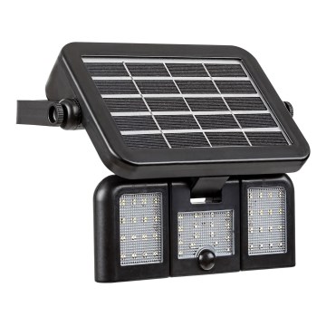 Rabalux - Ηλιακός προβολέας LED με αισθητήρα LED/9,6W/3,7V IP44 3000 mAh
