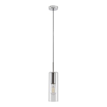 Rabalux - Κρεμαστό φωτιστικό οροφής 1xE27/40W/230V διαφανή/γυαλιστερό χρώμιο