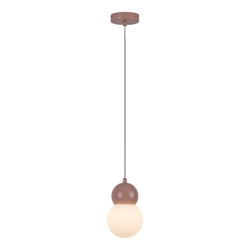 Rabalux - Κρεμαστό φωτιστικό οροφής 1xG9/38W/230V ροζ