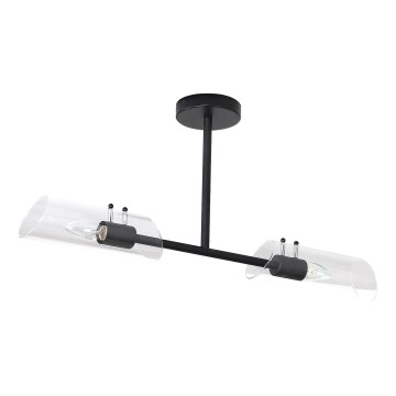 Rabalux -  Κρεμαστό φωτιστικό οροφής 2xE14/12W/230V IP44 μαύρο