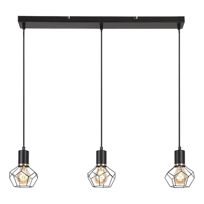 Rabalux - Κρεμαστό φωτιστικό οροφής 3xE27/40W/230V