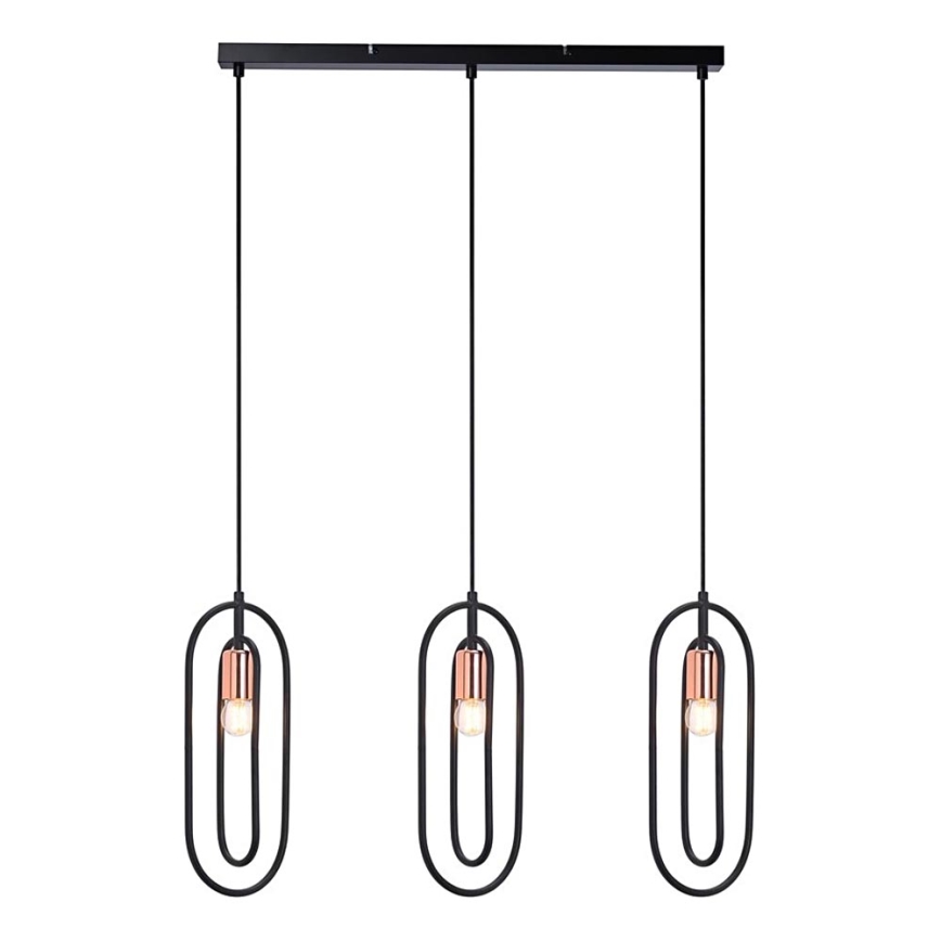 Rabalux - Κρεμαστό φωτιστικό οροφής 3xE27/40W/230V