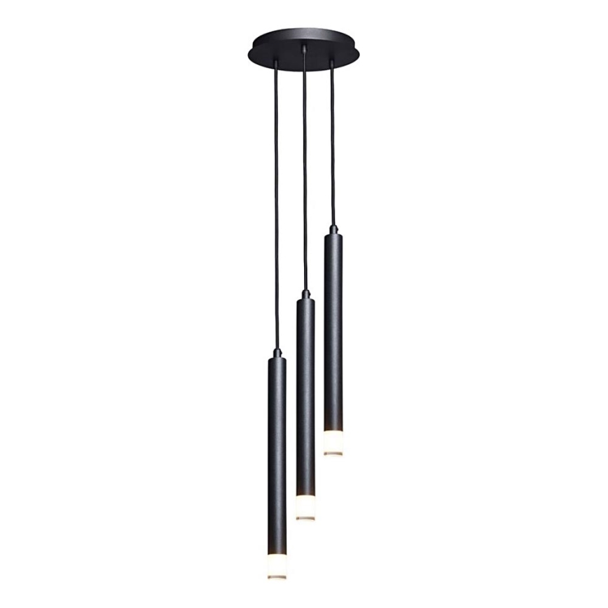 Rabalux - Κρεμαστό φωτιστικό οροφής 3xG9/5W/230V μαύρο
