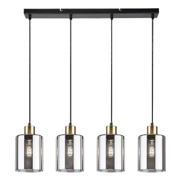 Rabalux - Κρεμαστό φωτιστικό οροφής 4xE27/40W/230V