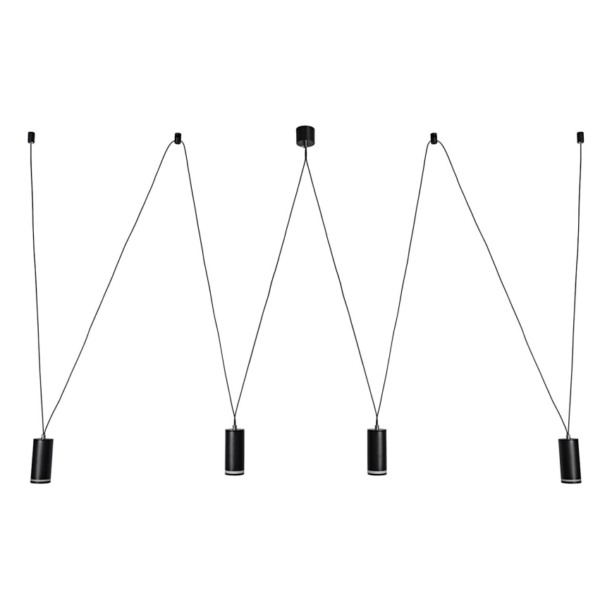 Rabalux - Κρεμαστό φωτιστικό οροφής 4xGU10/5W/230V spider