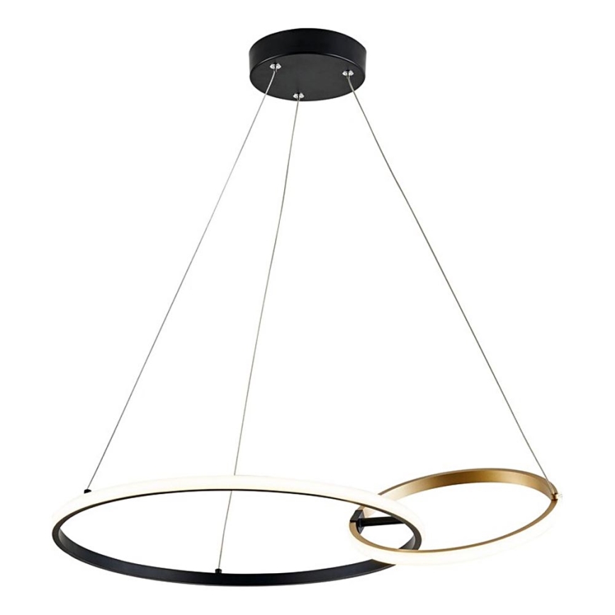Rabalux -  Κρεμαστό φωτιστικό οροφής LED LED/36W/230V μαύρο/χρυσό