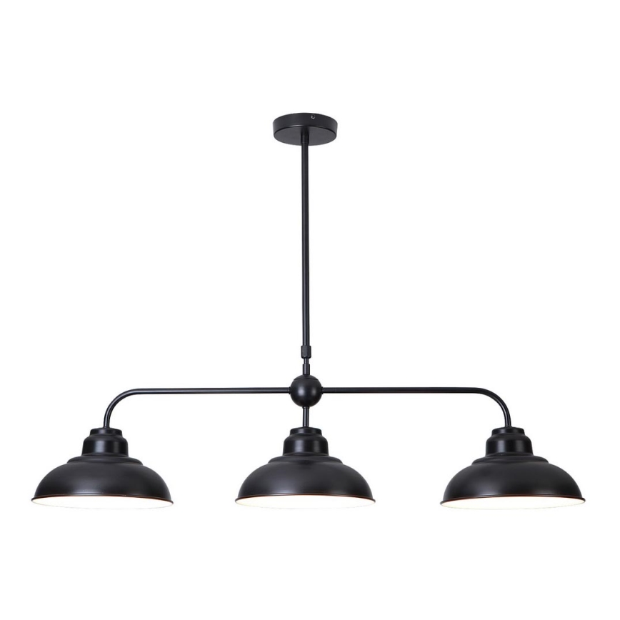 Rabalux - Κρεμαστό φωτιστικό οροφής τρίφωτο 3xE27/60W/230V