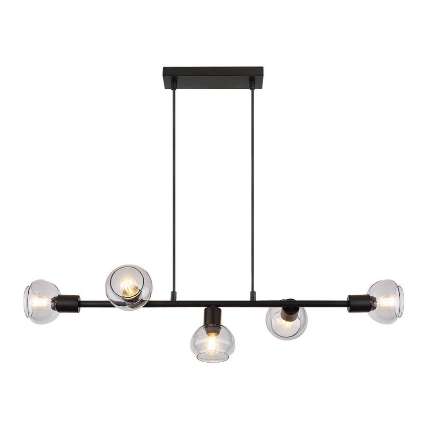 Rabalux - Κρεμαστό φωτιστικό ράγα 5xE14/40W/230V
